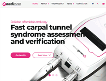 Tablet Screenshot of mediracer.com